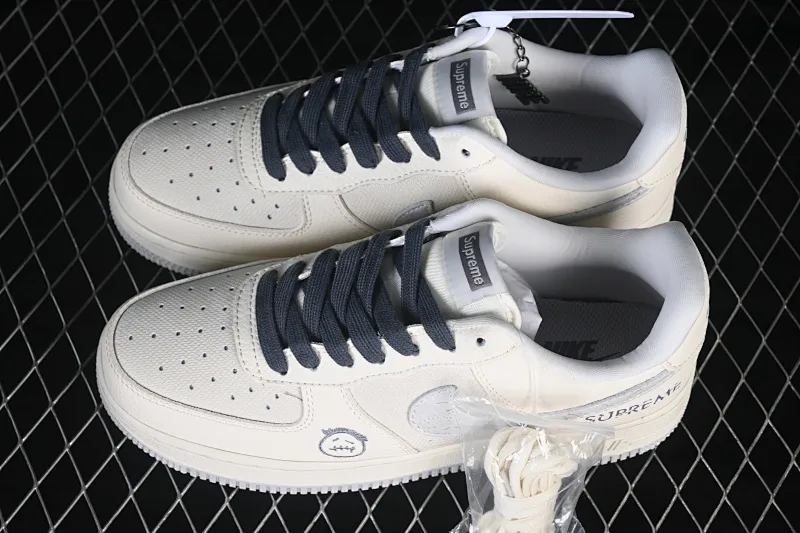 All Categories Nk Air Force 1 Air Force Series Nk Air Force 1 Low Air Force Low Nike Air Force 1'07 Low White Gray Canvas Air Force One Low Casual Shoes DW8806-009